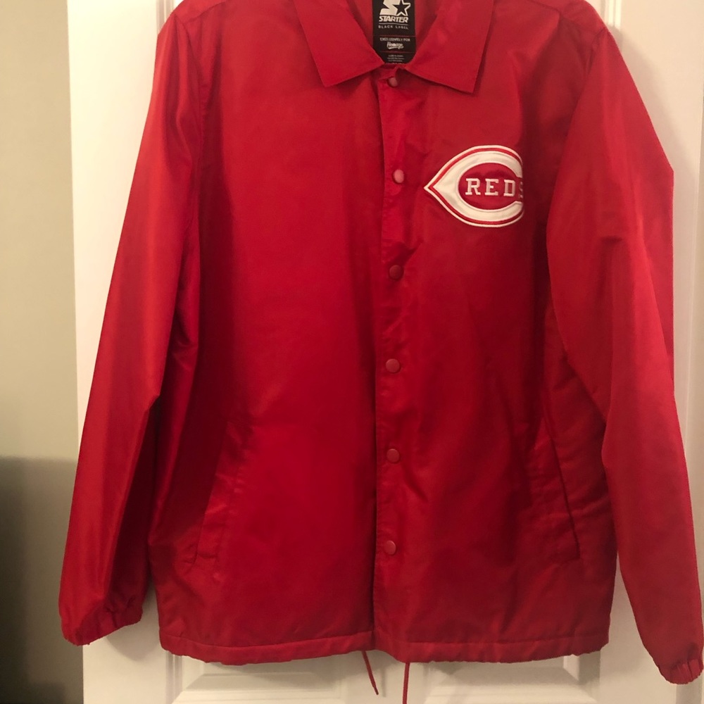 Cincinnati Reds Old-School Starter Jacket Size XL